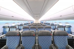 「デルタ・プレミアムセレクト」A350で登場！ デルタ航空初となる本格的なプレミアムエコノミークラス