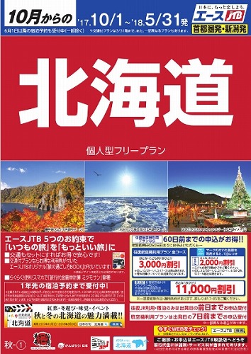 エースjtb 17年度下期は地域素材など拡充 北海道に注力 旅行業界 最新情報 トラベルビジョン