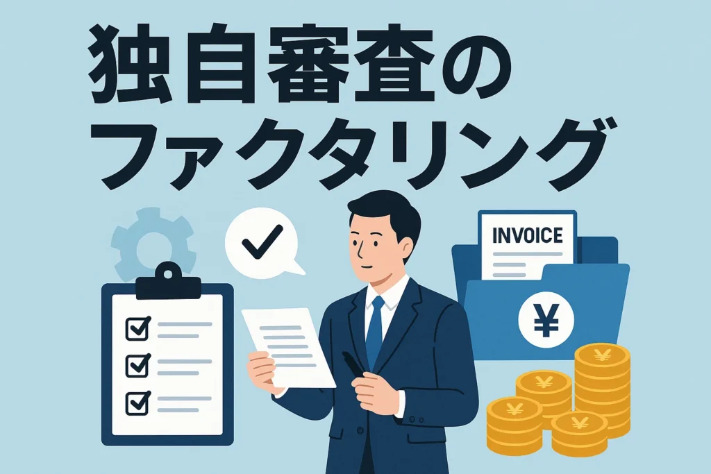 独自審査のファクタリング