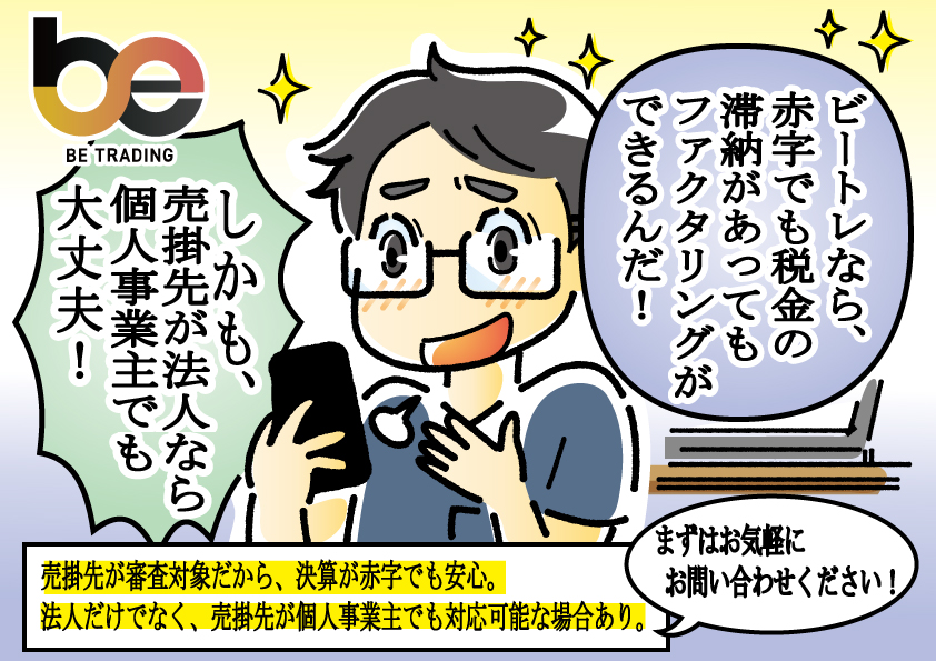 ビートレーディングのマンガ図解