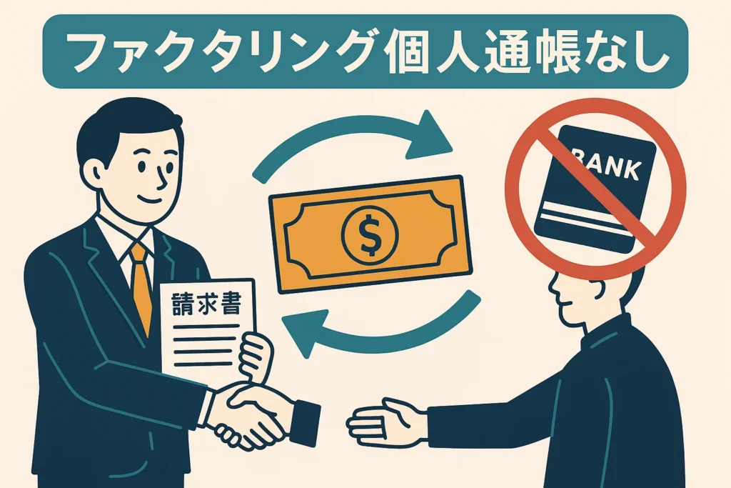 ファクタリング個人通帳なし