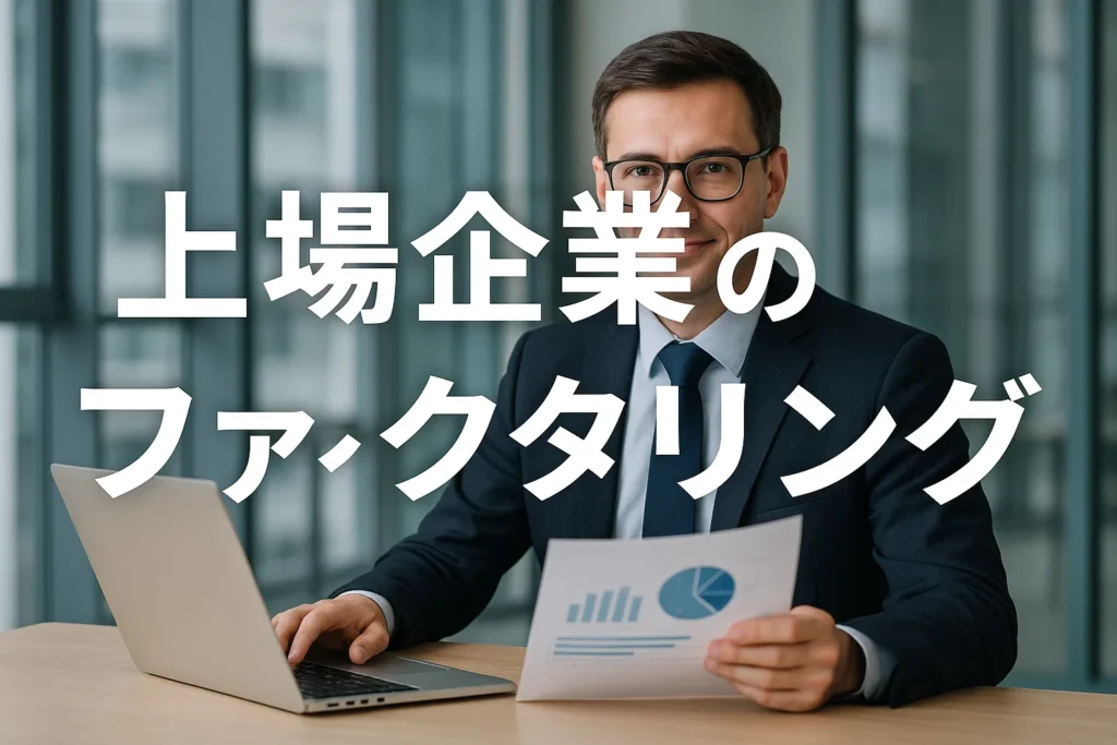 上場企業のファクタリング