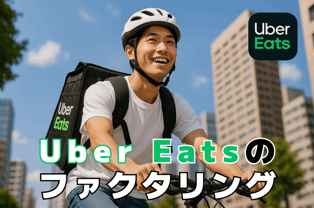 Uber Eatsのファクタリングアイキャッチ