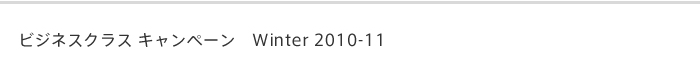 $B%S%8%M%9%/%i%9(B $B%-%c%s%Z!<%s!!(BWinter 2010-11