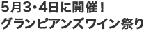 5��3�E4���ɊJ�ÁI�@�O�����s�A���Y���C���Ղ�