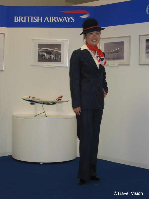 ✨️超レア ✨️British Airways キャビンアテンダント 制服 Amazon.co.jp: A&TCollection フライトガール CA キャビン
