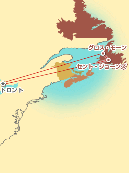 ニューファンドランド島セント・ジョンーズとグロス・モーン国立公園