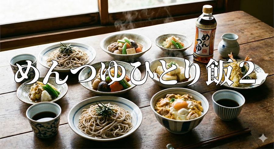 めんつゆひとり飯２アイキャッチ