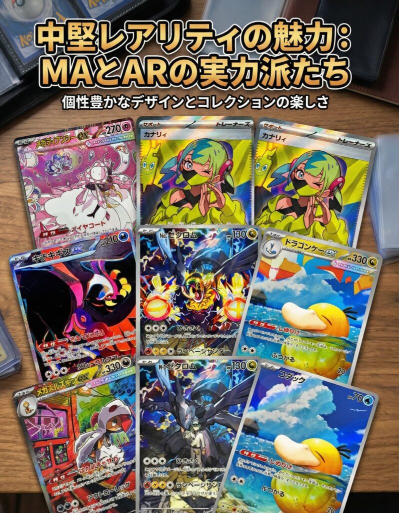 中堅レアリティの魅力：MAとARの実力派たち