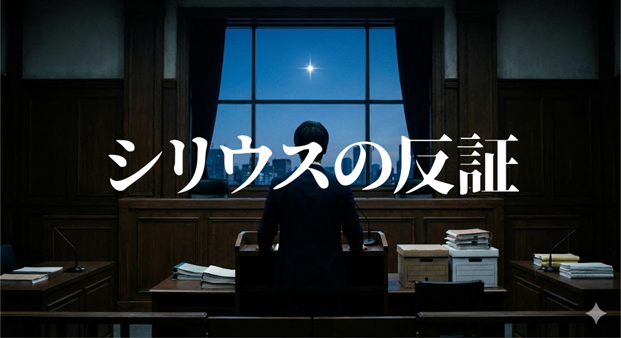 シリウスの反証アイキャッチ