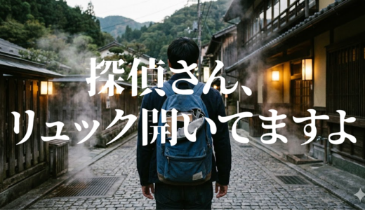 「探偵さん、リュック開いてますよ」見逃し無料配信はどこで見れる？。Tver以外もあり