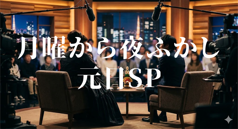 月曜から夜ふかし 元日SPアイキャッチ
