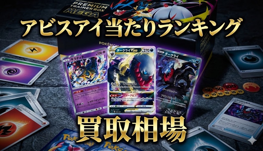 アビスアイ当たりランキング。買取相場アイキャッチ