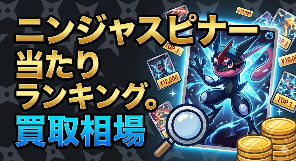 ニンジャスピナー当たりランキング。買取相場