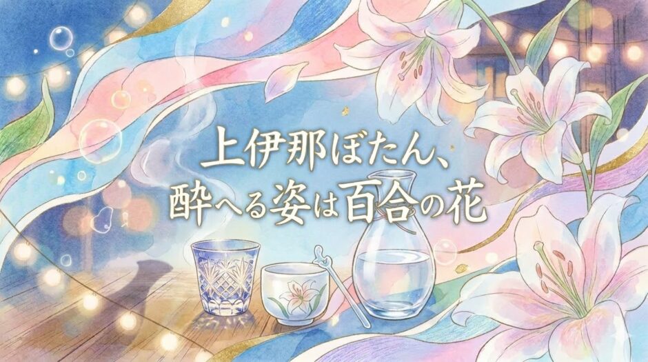 上伊那ぼたん、酔へる姿は百合の花アイキャッチ