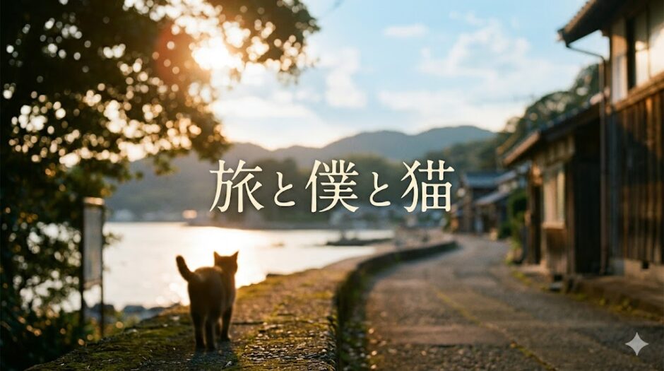 「旅と僕と猫」見逃し配信はどこで見れる？。無料サービスはTver以外もあり？アイキャッチ