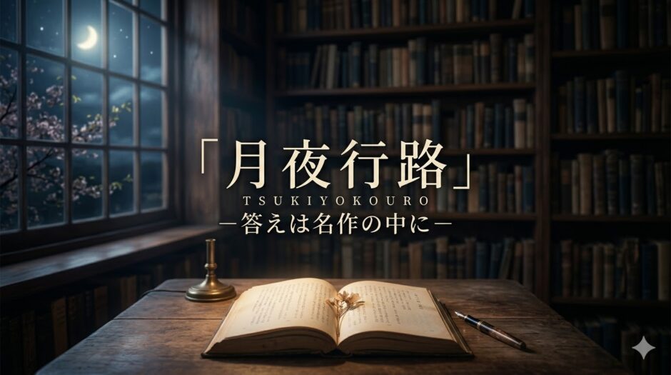 月夜行路 －答えは名作の中に－アイキャッチ