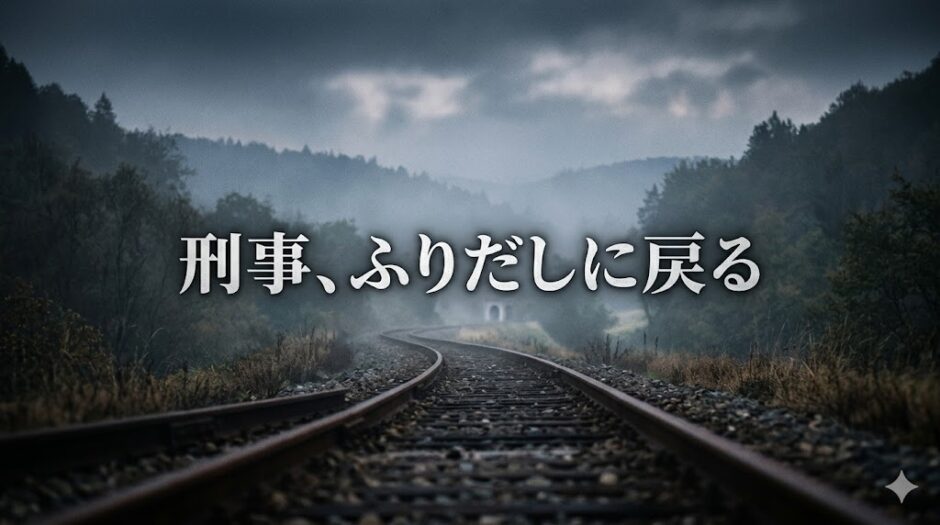「刑事、ふりだしに戻る」見逃し配信はどこで見れる？。無料サービスはTver以外もあり？