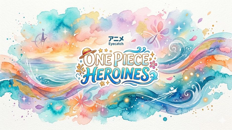「ONE PIECE HEROINES」の見逃し配信をお得に全話見るにはどこで見れる？・再放送はいつ？アイキャッチ