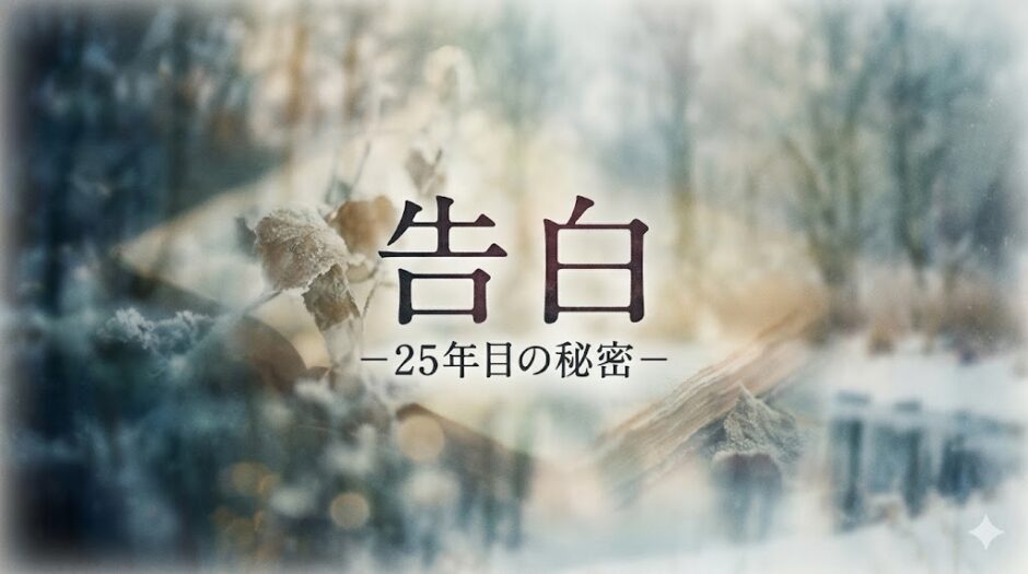 「告白－25年目の秘密－」見逃し配信はどこで見れる？。無料サービスはTver以外もあり？アイキャッチ
