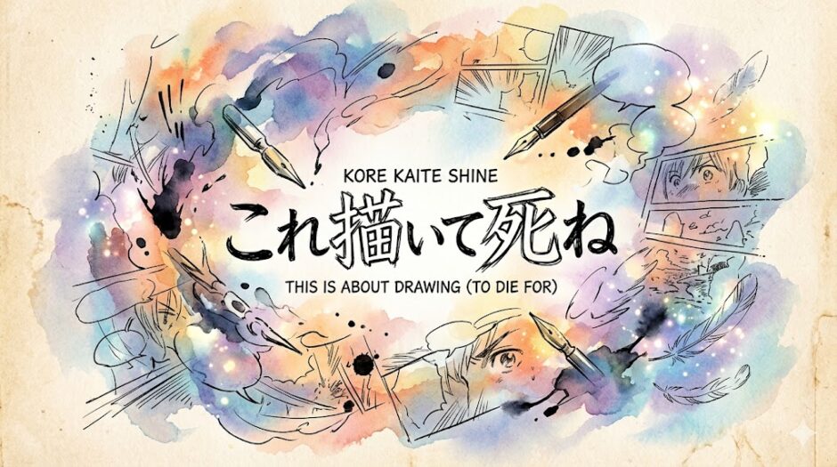 「これ描いて死ね」の見逃し配信をお得に全話見るにはどこで見れる？・再放送はいつ？アイキャッチ