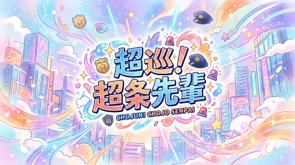 「超巡！超条先輩」の見逃し配信をお得に全話見るにはどこで見れる？・再放送はいつ？アイキャッチ