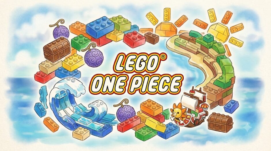 「LEGO® ONE PIECE」の見逃し配信をお得に全話見るにはどこで見れる？・再放送はいつ？アイキャッチ