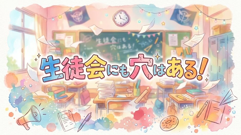 「生徒会にも穴はある！」の見逃し配信をお得に全話見るにはどこで見れる？・再放送はいつ？アイキャッチ
