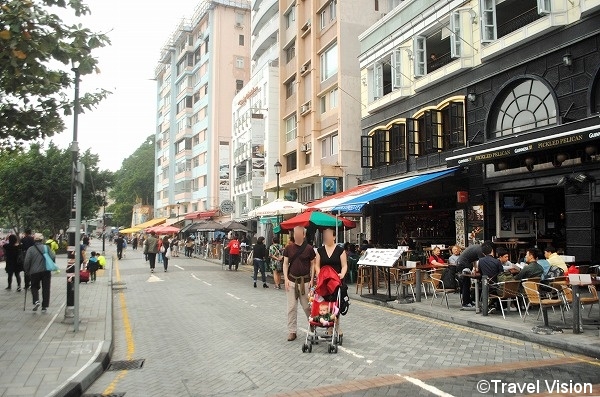 香港島南端のスタンレーで撮影。映画「もういちど逢いたくて　星月童話」に登場するレストランも