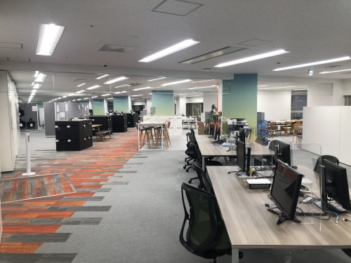 /募集/画像/広々としたオフィス