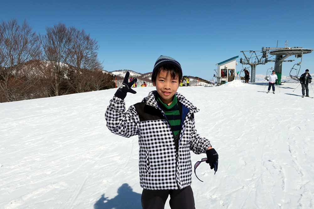 ゲレンデの子ども