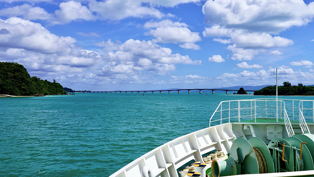 海にかかる大橋