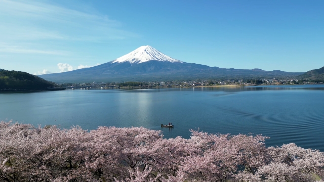 河口湖周辺