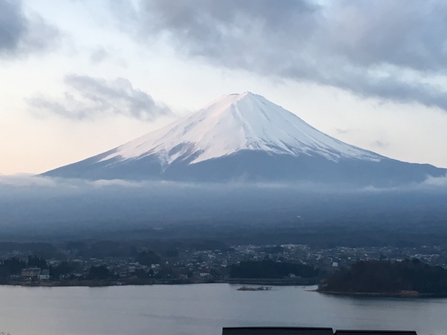 富士山を間近に感じる