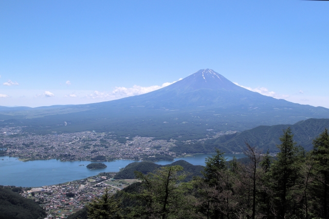 富士山と河口湖をセットで楽しめる絶景スポット