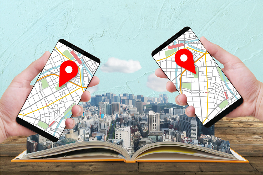 地図アプリ
