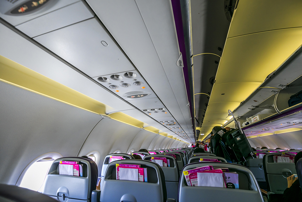 機内の座席