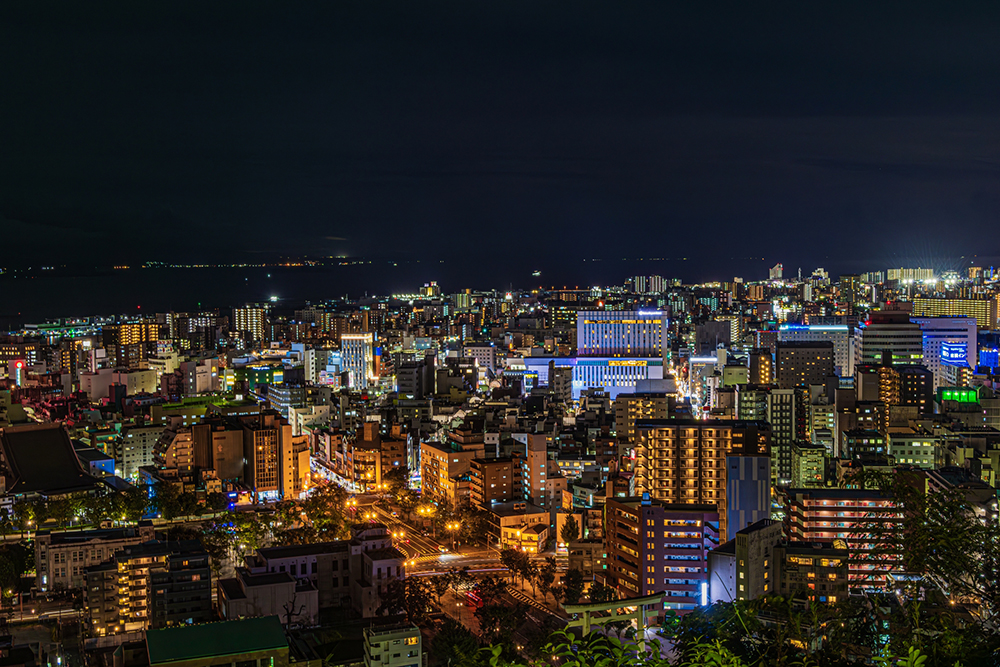 鹿児島の夜景
