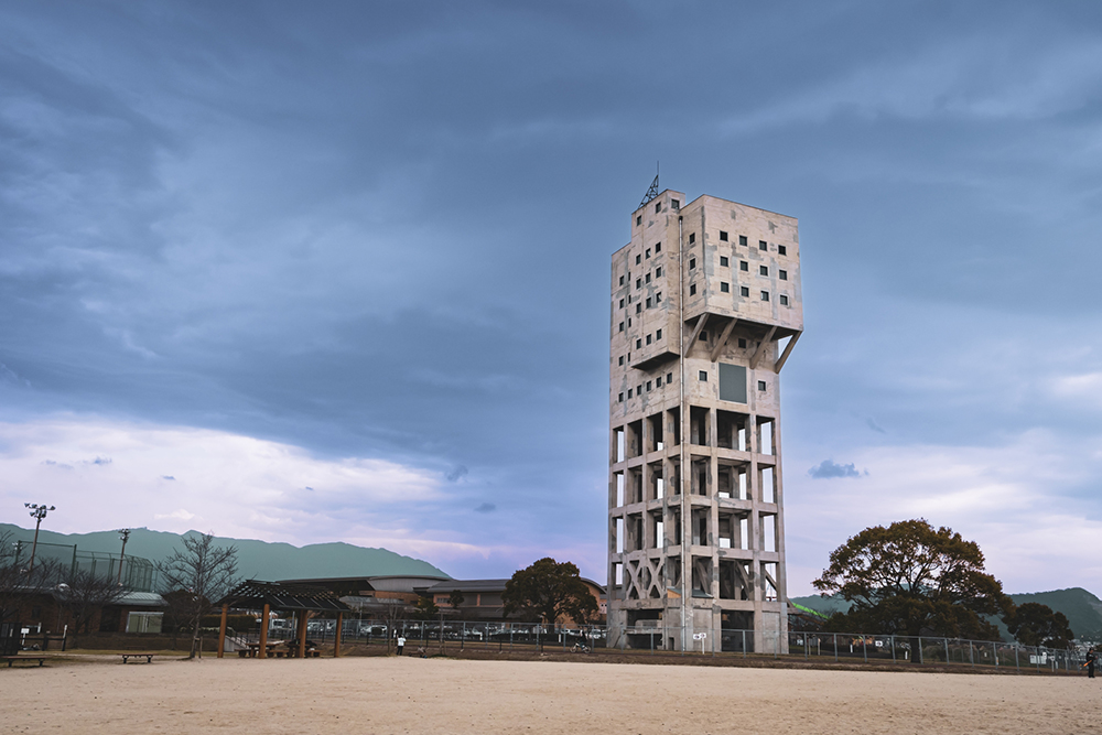 旧志免鉱業所竪坑櫓