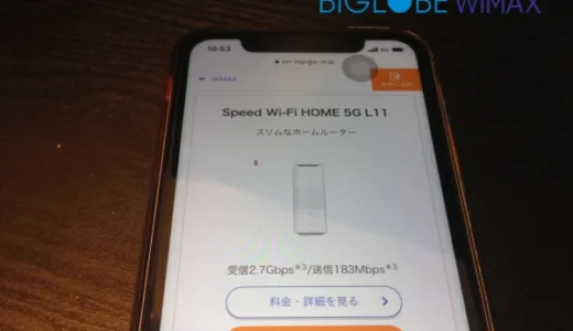 BIGLOBEの置くだけWiFi